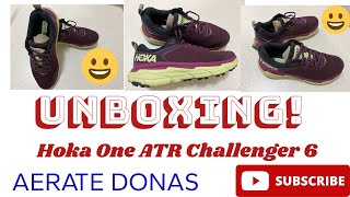 Unboxing Hoka One ATR Challenger 6 [upl. by Odidnac46]