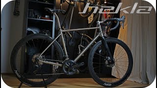 DREAM BUILD ROAD BIKE ► Hekla Helvíti Endurance ASMR Bike [upl. by Aneetak]