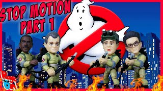 Part 1 GHOSTBUSTERS 2020 an action figure movie stop motion animation [upl. by Adanama803]