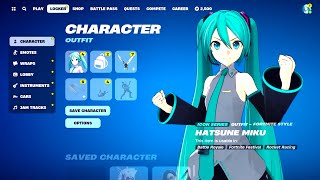 Fortnite BIG 2025 Collab Leaked HATSUNE MIKU [upl. by Arikaahs810]