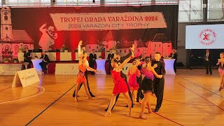 Ognyan Nikov amp Ajda Gregorič  Rumba Junior 1 Varaždin KV 2024 [upl. by Sukey]