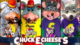 Top 10 Extinct Chuck E Cheese Animatronic Characters amp History [upl. by Eudoca]