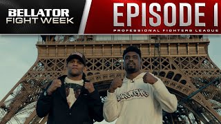 Patchy Mix and Jaleel Willis Sightsee In Paris  Bellator Paris Fight Week Episode 1 [upl. by Winer432]