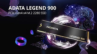 ADATA LEGEND 900 PCIe 40 SSD  Instant Powerful Performance [upl. by Jennica]