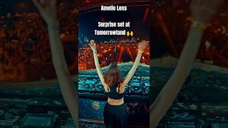 🎉💯Amelie Lens at Tomorrowland🙌 rave technomusic techno ravelove ravelife technodj amelielens [upl. by Dav]