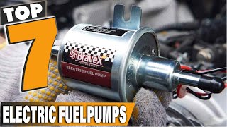 Fuel Efficiency Redefined Top 7 Electric Fuel Pumps for Your Vehicle [upl. by Anel957]