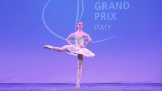 Paquita variation Eva Bugakova 1st place at YAGP Italy 2022 [upl. by Newo191]