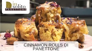 Cinnamon Rolls di panettone  Ricetta Made in Loison [upl. by Drucilla]