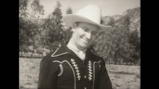 Western Songs Gene Autry sings Back in the Saddle Again 16mm Film [upl. by Anerbes708]