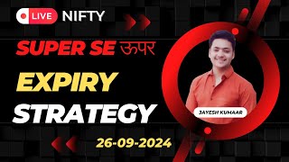 NIFTY 50 Live Market Analysis  26092024  niftylive tradinglive [upl. by Ahsemot89]