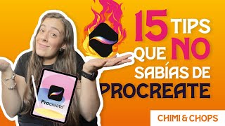 15 TIPS que NO SABÍAS de PROCREATE [upl. by Stinson579]