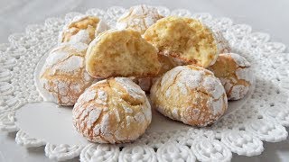 BISCOTTI MORBIDI ALLARANCIA  Soft Orange Cookies Recipe [upl. by Truelove890]