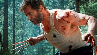 Wolverines Berserker Rage  Forest Fight Scene  Logan 2017 Movie Clip HD [upl. by Enrichetta]