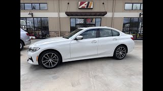 2019 BMW 330i xDrive Sedan finished in Alpine White over Black Sensatec Leather interior SOLD [upl. by Othilia]