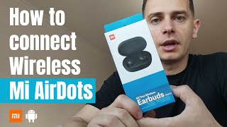 How to Connect Bluetooth Wireless Earbuds to Phone  Tutorial 2020 [upl. by Gnilyam]