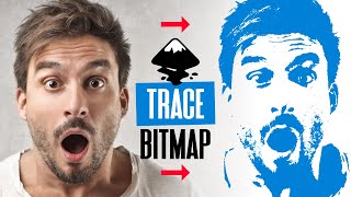 The Complete Guide To Using Trace Bitmap in Inkscape [upl. by Rawna]