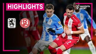 TSV 1860 München  RW Essen  Highlights 3 Liga  MAGENTA SPORT [upl. by Slaohcin]