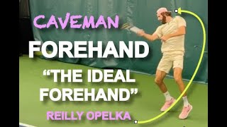 Reilly Opelka  The Ideal Forehand [upl. by Towney]