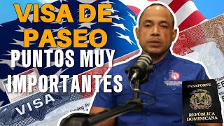 LA VISA DE PASEO A USA MAS VISA PODCAST [upl. by Draw]