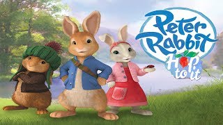 Lets Play Peter Rabbit Hop to it  New Levels CBeebies Games [upl. by Ahsoyem]