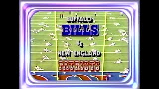 1988 Week 3  Bills vs Patriots [upl. by Kotto]