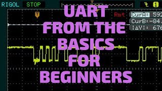 UART protocol from the basics  Serial communication  UART tutorial [upl. by Skipton]