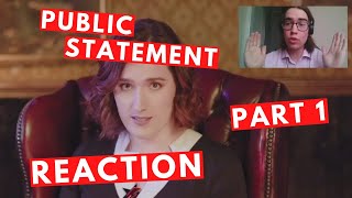 Breaking Down PhilosophyTubes Public Statement Part 1 [upl. by Lynea]