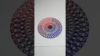 Stunning Spirograph Art for Relaxation 🎨  spirograph viral calming cat asmr art [upl. by Aryhs]