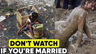 15 DIRTIEST Countries in the World Where Women Defecate Openly in the Streets  Travel Documentary [upl. by Lengel]