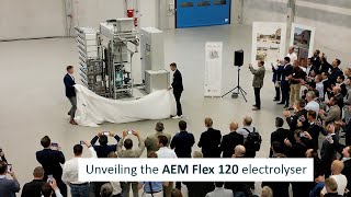 Unveiling the new AEM Flex 120 electrolyser [upl. by Vipul996]