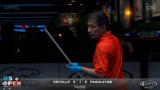 2017 US Open 8Ball Orcollo vs Pagulayan [upl. by Maidy]