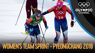 Womens Team Sprint Final  CrossCountry Skiing  PyeongChang 2018 Replays [upl. by Nahem]