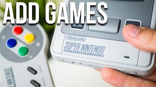 ADD GAMES to SNES Classic Mini with Hackchi2 HACK 2018 tutorial [upl. by Karalynn]