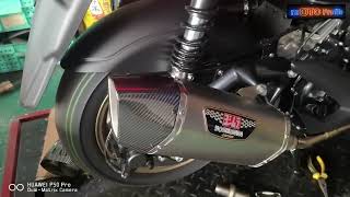 Zontes 350D vs Yoshimura [upl. by Melnick366]