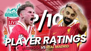 LIVERPOOL 20 REAL MADRID  Player Ratings [upl. by Colbye739]