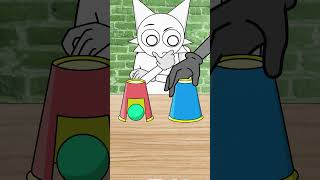 Disappeared😱😱Sprunki Wenda X Gray Easy Magic Trick Tutorial Animation sprunki animation meme [upl. by Wolenik]