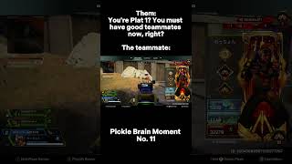 Pickle Brain Moment No 11 apex apexlegends apexlegendsclips games gaming gameplay [upl. by Annahs]