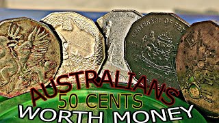 Ultra Rare amp Expensive Australian 50 Cent Coins Huge Dollar Value Coins [upl. by Marek977]