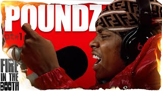 POUNDZ  Fire in the Booth [upl. by Aihsram]