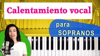 Ejercicios de vocalización para SOPRANOS🎵 MEJOR CALENTAMIENTO vocal para SOPRANOS Natalia Bliss [upl. by Halilad]