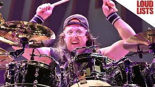 10 Stupidly Fast Drummers in Metal [upl. by Chantal]