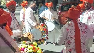 100 Punjabi Dhol On Ganesh Chaturthi  Nasik Dhol  Punjabi Dhol dhol wedding [upl. by Yelrahc]