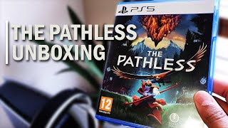 UNBOXING The Pathless w Art cards PS5 [upl. by Mide556]