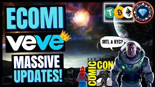 Ecomi  OMI  Massive Veve Updates News amp Timelines [upl. by Adnihc]