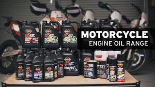 Penrite Motorcycle Engine Oil Range [upl. by Oisorbma603]