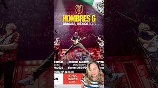 Hombres G “Gracias México Tour” 2025 [upl. by Atirac]