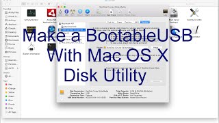 Making Bootable USB of Mac OS X with Disk Utility [upl. by Betti956]