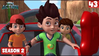 Montu Madari  Kicko Season 2  Episode 43  Popular TV Cartoon Action Kicko [upl. by Vookles]