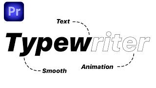 How To Make a Typewriter Effect in Premiere Pro [upl. by Anauqaj607]