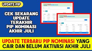 UPDATE PIP NOMINASI DIAKHIR JULI 2024  PIP NOMINASI CAIR [upl. by Cutty461]